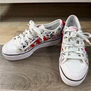 Adidas Nizza hello kitty platform sneakers